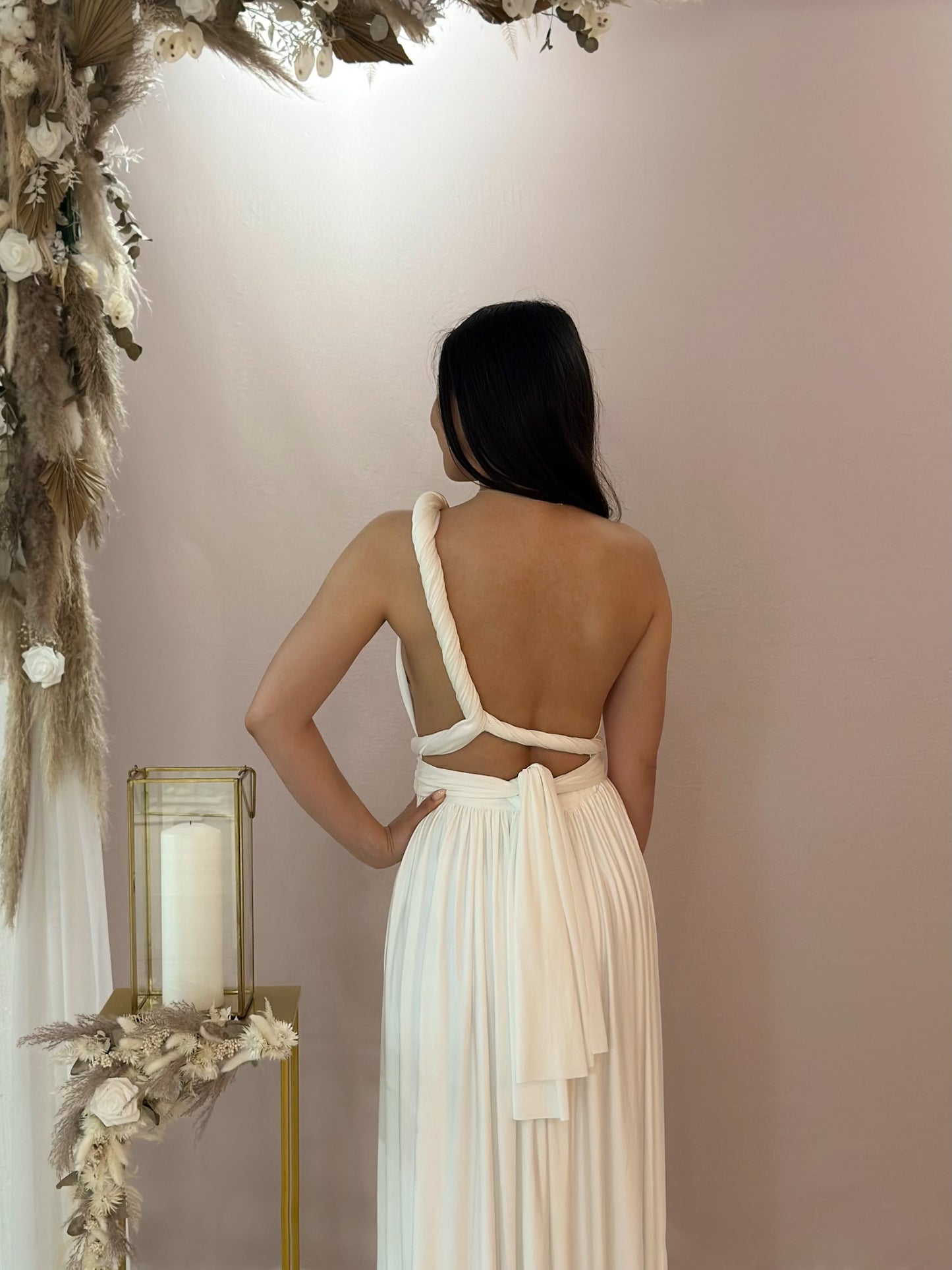 Wickelkleid Ivory