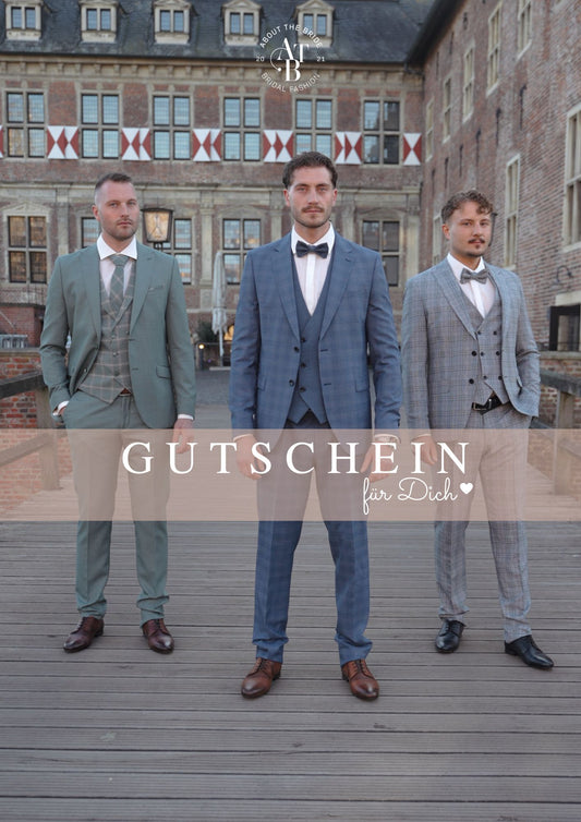 Geschenkgutschein Herrenmode