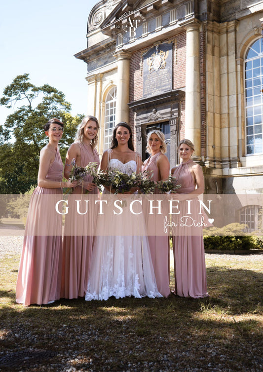 Geschenkgutschein Brautmode