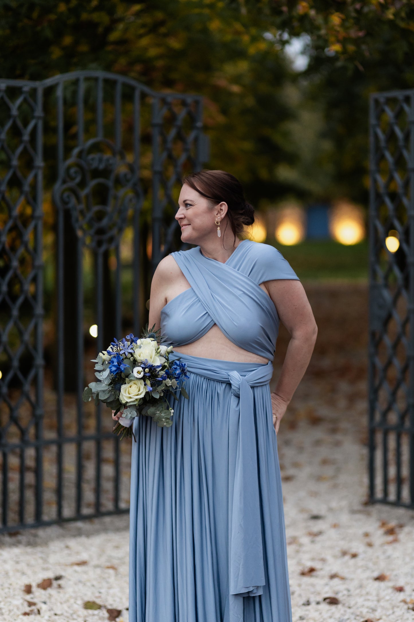 Wickelkleid Larimar Plussize